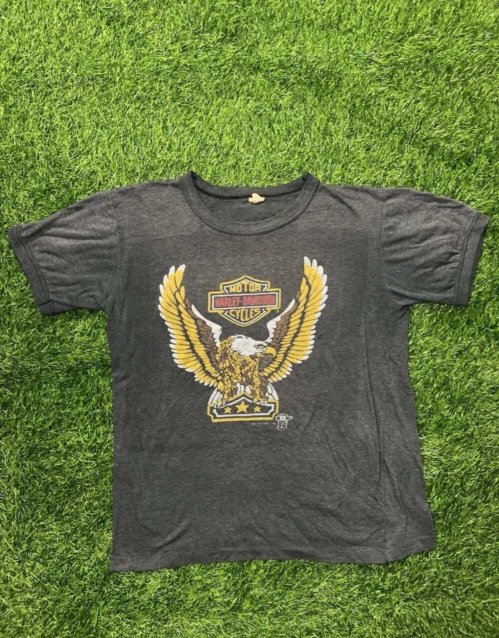 Harley Davidson 1987 Eagle Graphic Vintage T-Shirt
